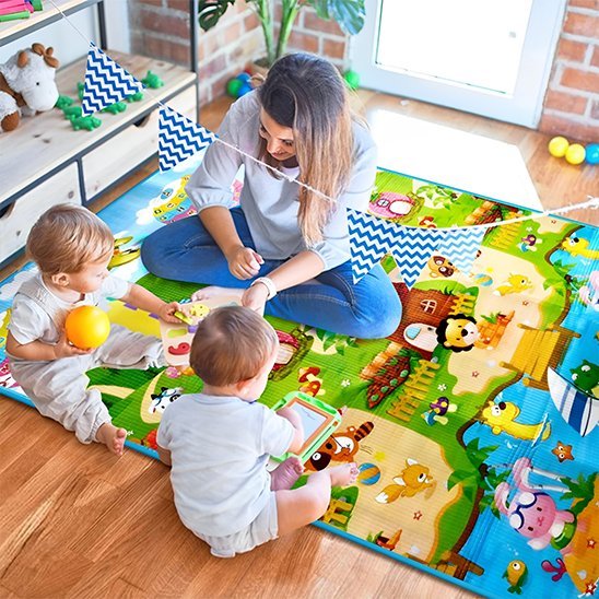 Tapis d'Ăveil Sensoriel | ColoriBaby - Jeu Math
