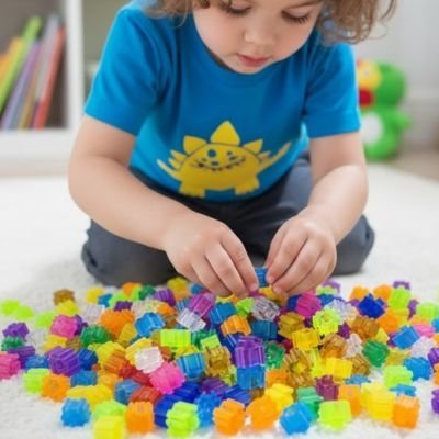 Brique de construction | Éco - polyvalente - Jeu Math