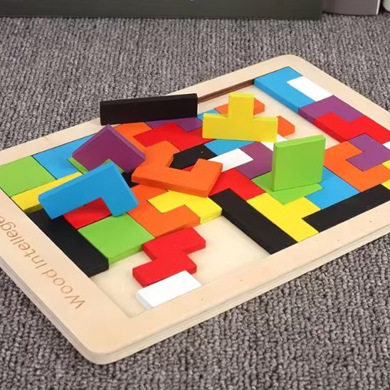 Casse tête en bois | Artisanal Premium - Jeu Math