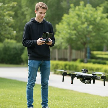 Drone avec camera | Aérial HD - Jeu Math