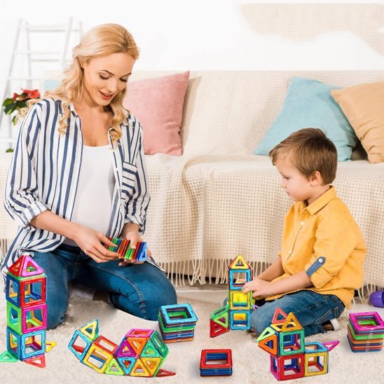 Jeu de construction magnétique | Créatif Éducatif - Jeu Math