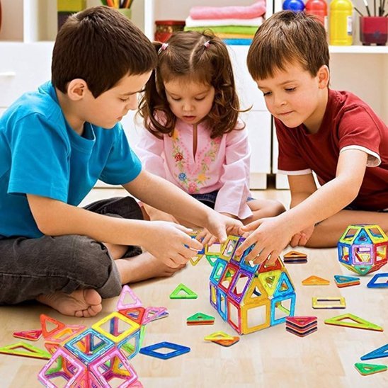 Jeu de construction magnétique | Créatif Éducatif - Jeu Math