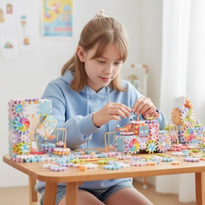 Jeux de Construction Motorisés | STEM Créatif - Jeu Math