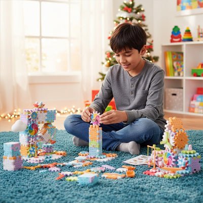 Jeux de Construction Motorisés | STEM Créatif - Jeu Math
