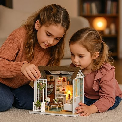 Maison de poupée en bois | Imaginarium - Jeu Math