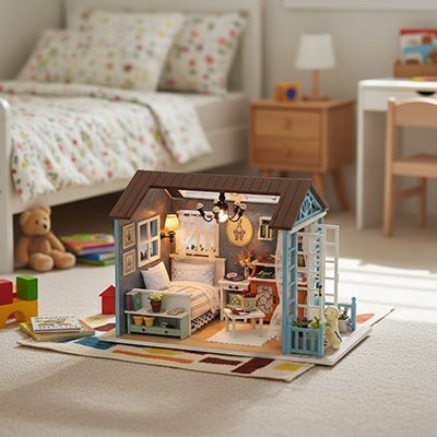 Maison de poupée en bois | Imaginarium - Jeu Math