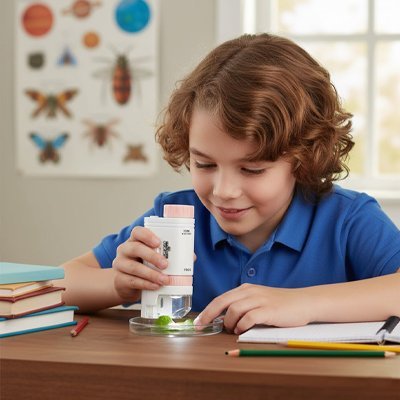 Microscope enfant | Explorateur - Jeu Math