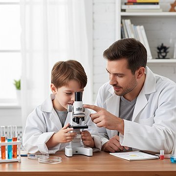 Microscope enfant | Explorateur Junior - Jeu Math