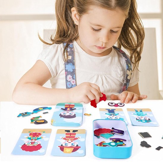 Puzzle magnétique | Éducatif - Jeu Math