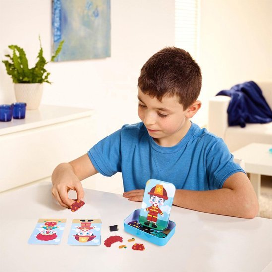Puzzle magnétique | Éducatif - Jeu Math