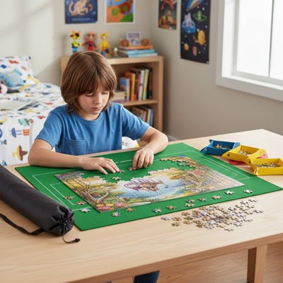 Tapis Puzzle | RangePrêt - Jeu Math